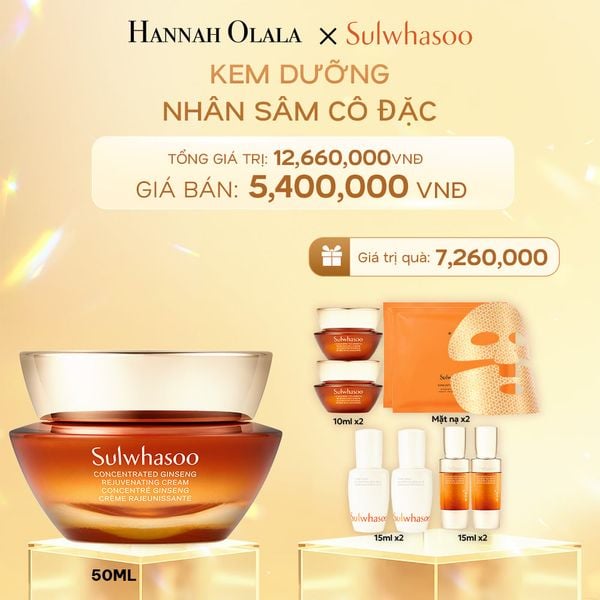  C1146_DEAL 3A: KEM DƯỠNG NHÂN SÂM CÔ ĐẶC CONCENTRATED GINSENG REJUVENATING CREAM 50ML 