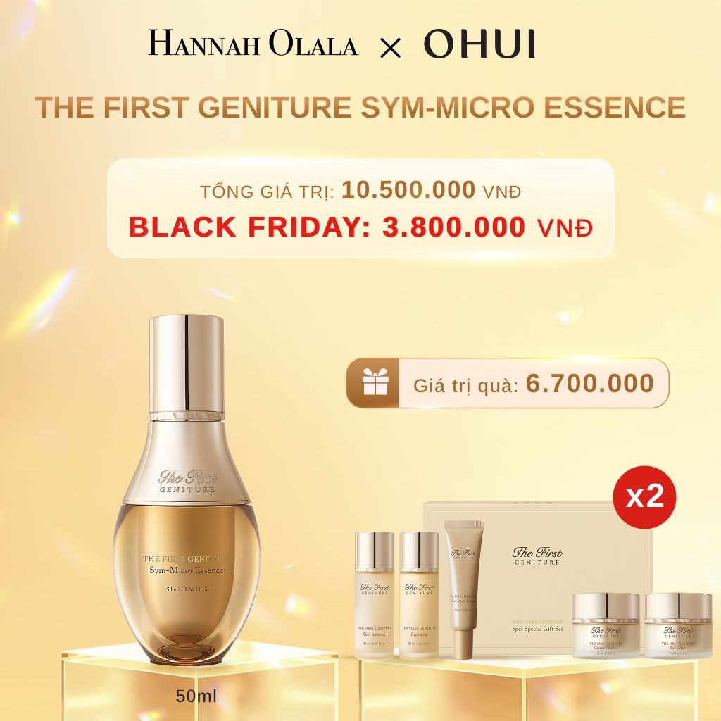  DEAL 8: OHUI THE FIRST GENITURE SYM-MICRO ESSENCE 50ML 