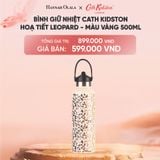  DEAL 4: BÌNH NƯỚC GIỮ NHIỆT INOX CATH KIDSTON PHONG CÁCH ANH QUỐC HOẠ TIẾT CHIM MÙA XUÂN 500ML 