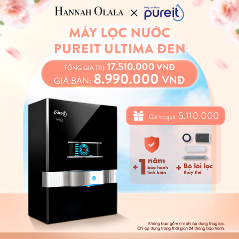  A671_DEAL 1: MÁY LỌC NƯỚC TREO TƯỜNG/ ĐỂ BÀN PUREIT ULTIMA ĐEN 
