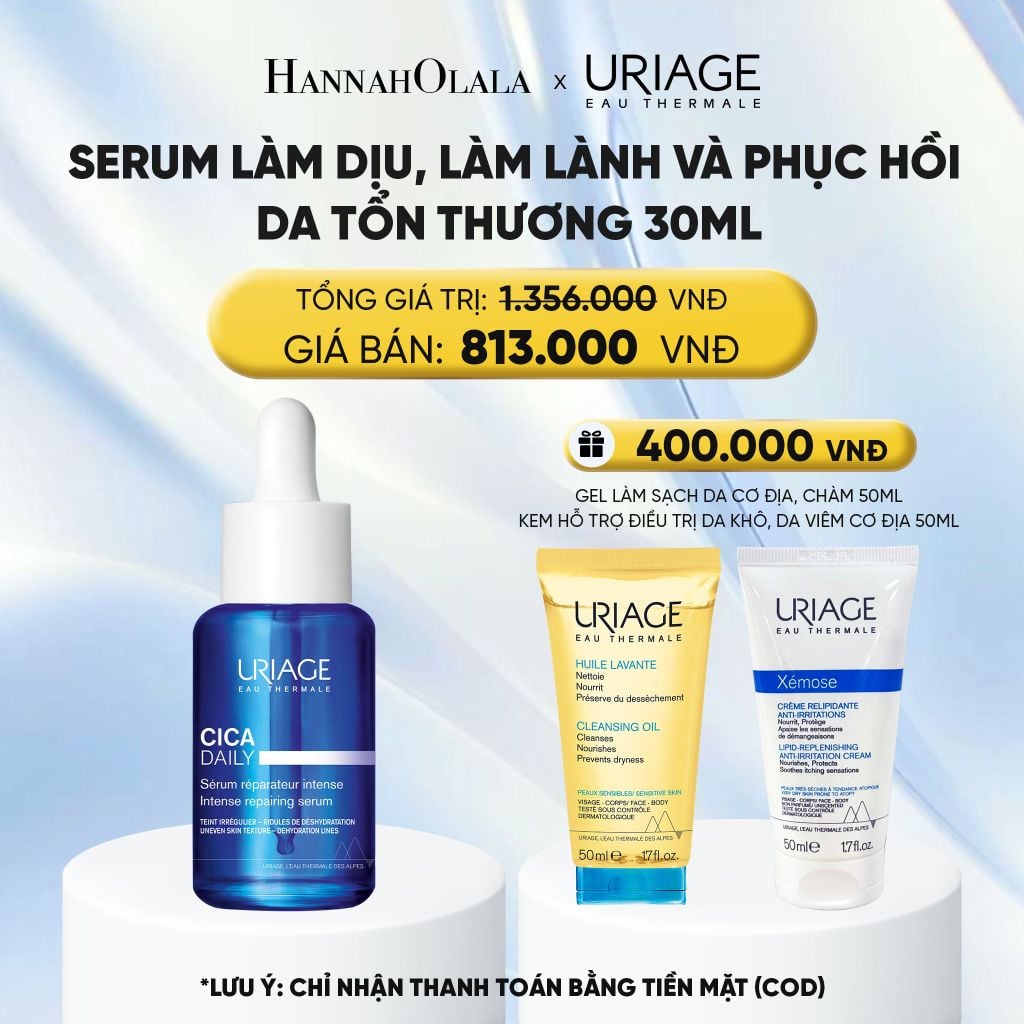  SERUM LÀM DỊU, LÀM LÀNH VÀ PHỤC HỒI DA TỔN THƯƠNG HẰNG NGÀY CICA DAILY SERUM 30ML - E202 