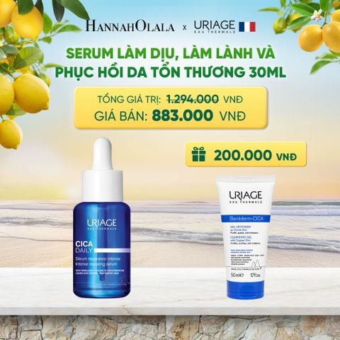  SERUM LÀM DỊU, LÀM LÀNH VÀ PHỤC HỒI DA TỔN THƯƠNG HẰNG NGÀY CICA DAILY SERUM 30ML - A1596 