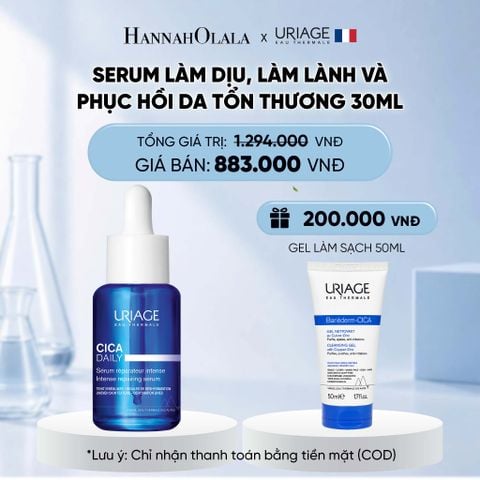  SERUM LÀM DỊU, LÀM LÀNH VÀ PHỤC HỒI DA TỔN THƯƠNG HẰNG NGÀY CICA DAILY SERUM 30ML 