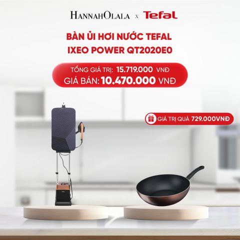  DEAL 3.3: BÀN ỦI HƠI NƯỚC TEFAL IXEO POWER QT2020E0 