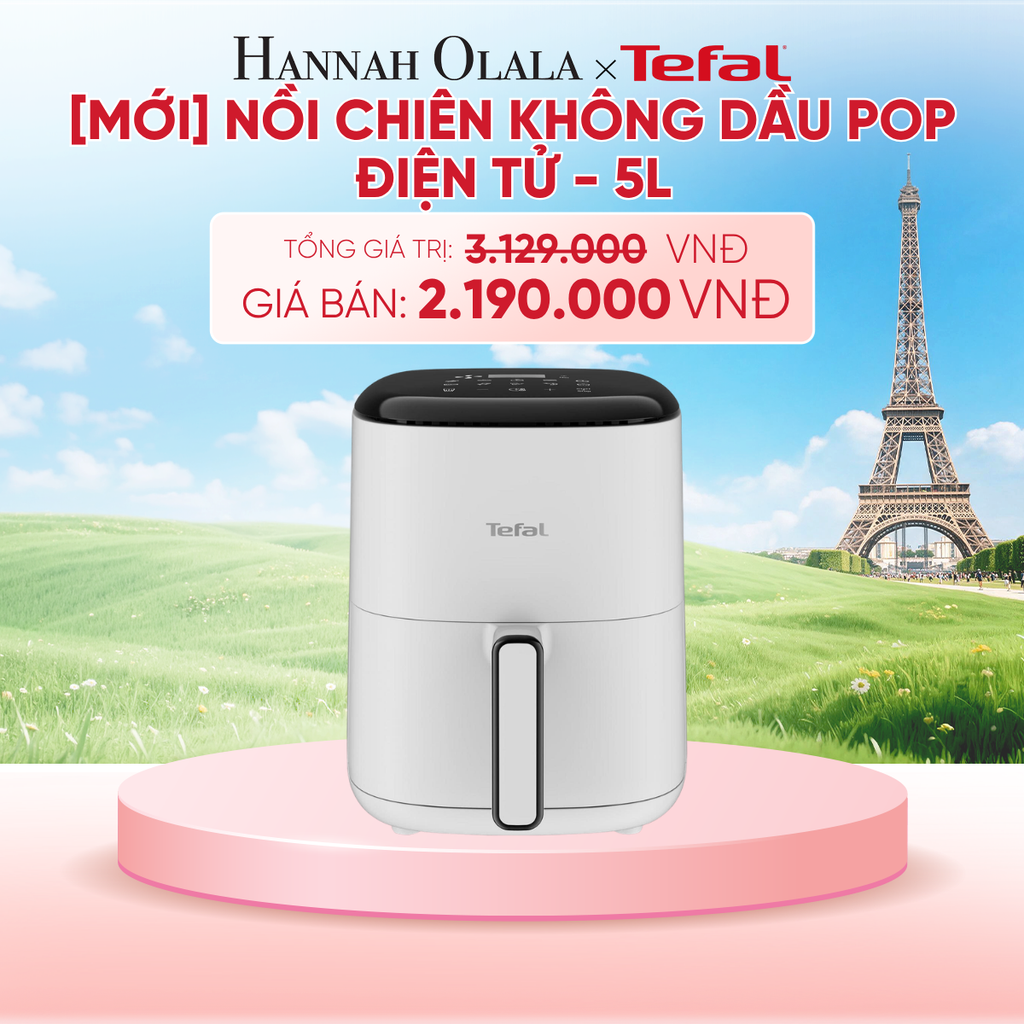  [MỚI] NỒI CHIÊN KHÔNG DẦU POP - ĐIỆN TỬ - B274 