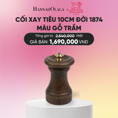  CỐI XAY TIÊU 10CM ĐỜI 1874
MÀU GỖ TRẦM 