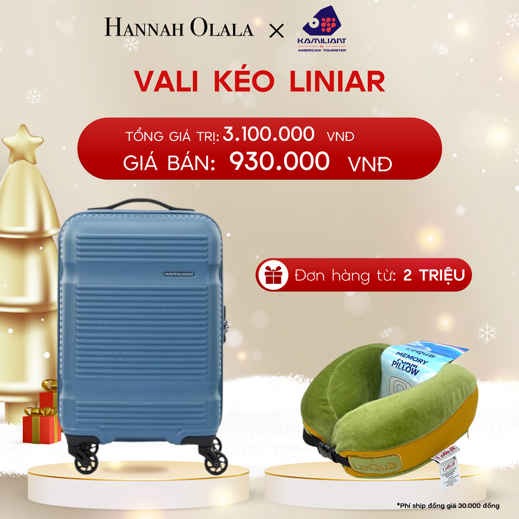  DEAL22: VALI KÉO LINIAR SIZE CABIN 