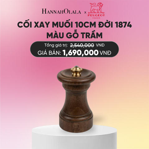  CỐI XAY MUỐI 10CM ĐỜI 1874
MÀU GỖ TRẦM 