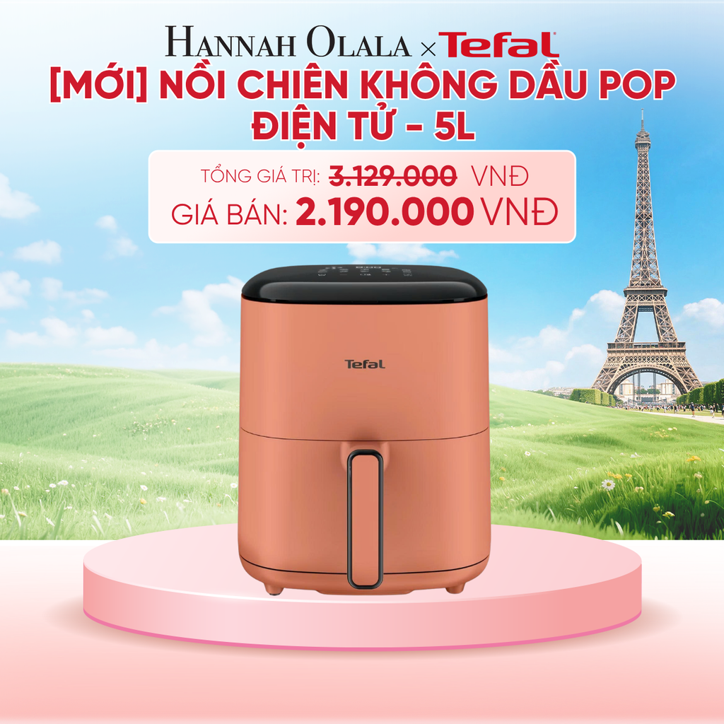  [MỚI] NỒI CHIÊN KHÔNG DẦU POP - ĐIỆN TỬ - B274 
