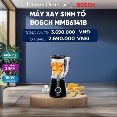  MÁY XAY SINH TỐ BOSCH MMB6141B 