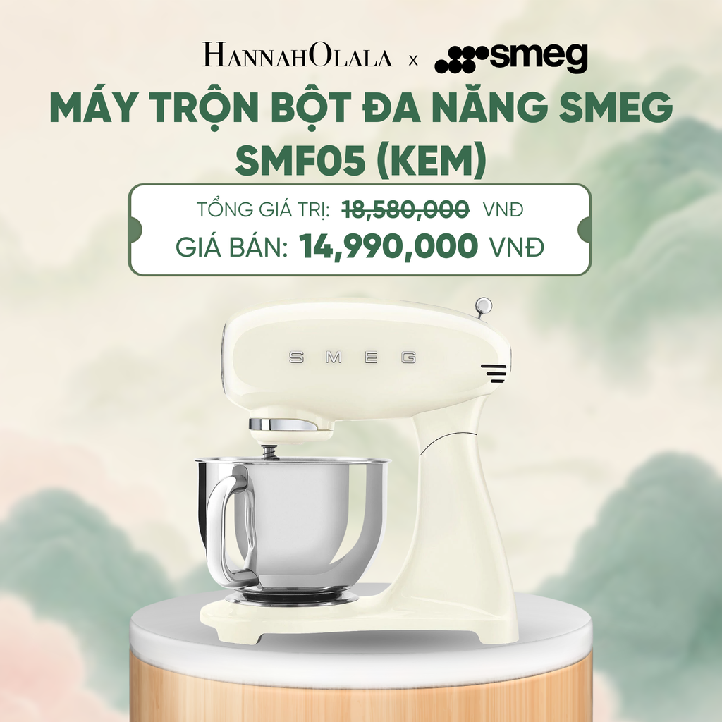  MÁY TRỘN BỘT ĐA NĂNG SMEG SMF05 - A1880 