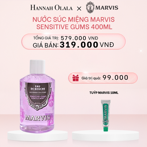  E501_DEAL 1: Nước Súc Miệng Marvis Mouthwash 400ml 