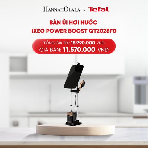  DEAL 3.2: BÀN ỦI HƠI NƯỚC IXEO POWER BOOST QT2028F0 
