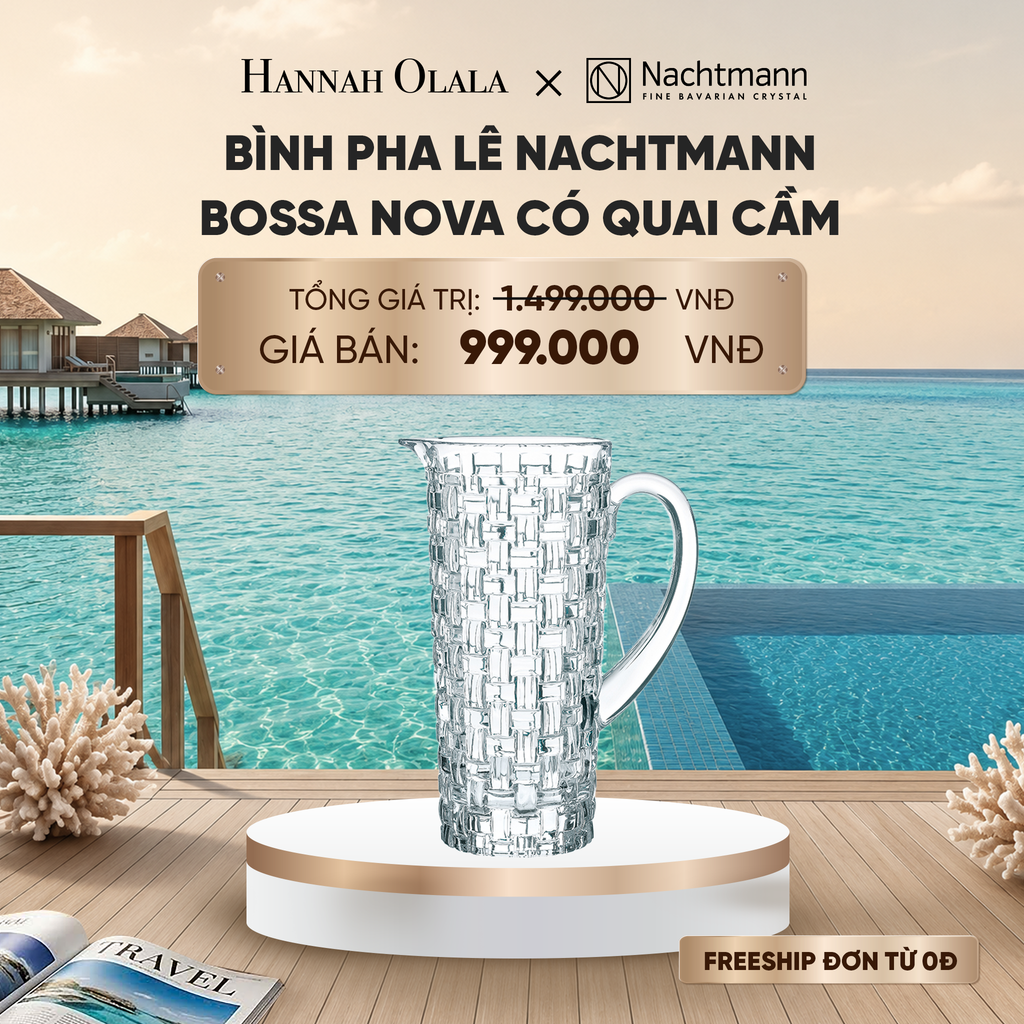  BÌNH PHA LÊ NACHTMANN BOSSA NOVA CÓ QUAI CẦM_ D1263 