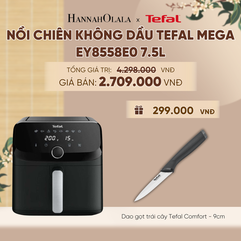  NỒI CHIÊN KHÔNG DẦU TEFAL MEGA EY8558E0 7.5L - A647 