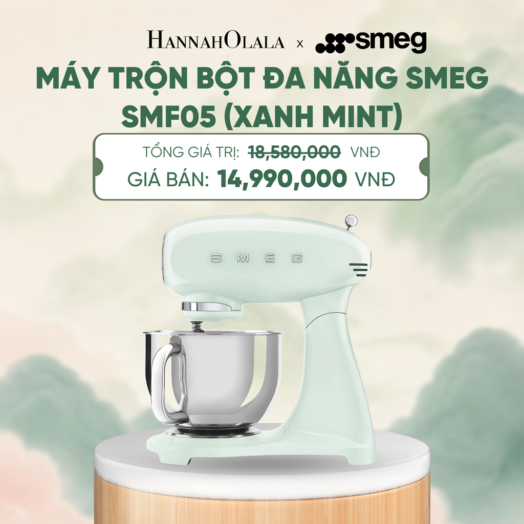 MÁY TRỘN BỘT ĐA NĂNG SMEG SMF05 - A1880 