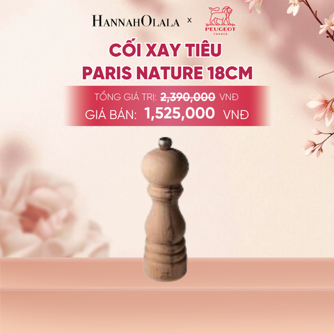  CỐI XAY TIÊU PARIS NATURE 18CM - A1024 