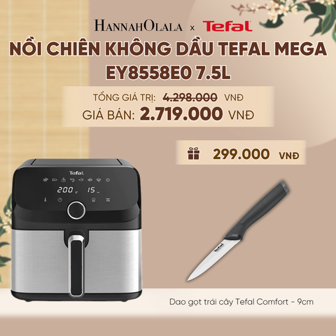  NỒI CHIÊN KHÔNG DẦU TEFAL MEGA EY8558E0 7.5L - A647 