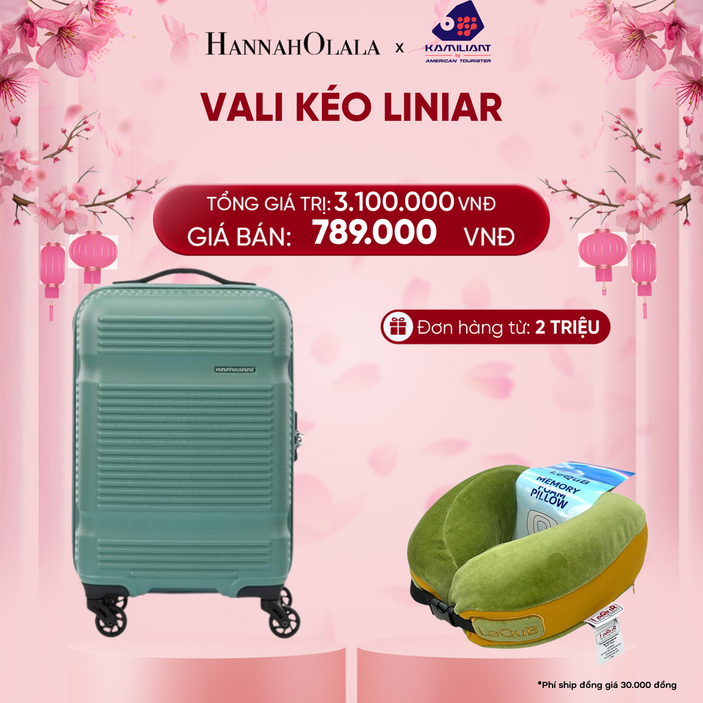  DEAL22: VALI KÉO LINIAR SIZE CABIN 