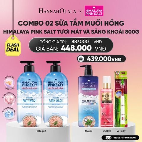  COMBO 02 SỮA TẮM MUỐI HỒNG HIMALAYA PINK SALT TƯƠI MÁT VÀ SẢNG KHOÁI 800G_A1438 