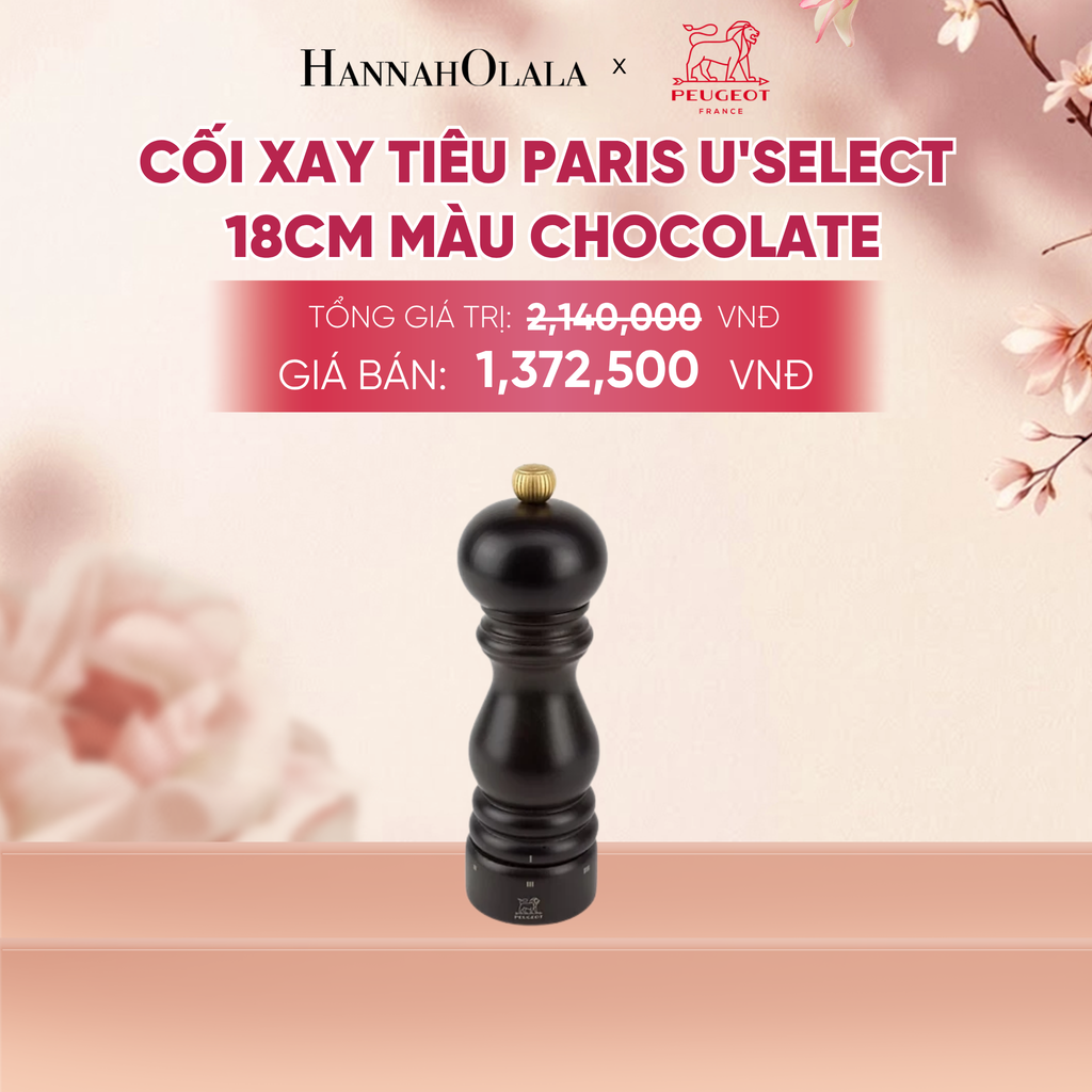 CỐI XAY TIÊU PARIS U'SELECT 18CM MÀU CHOCOLATE - A1025 