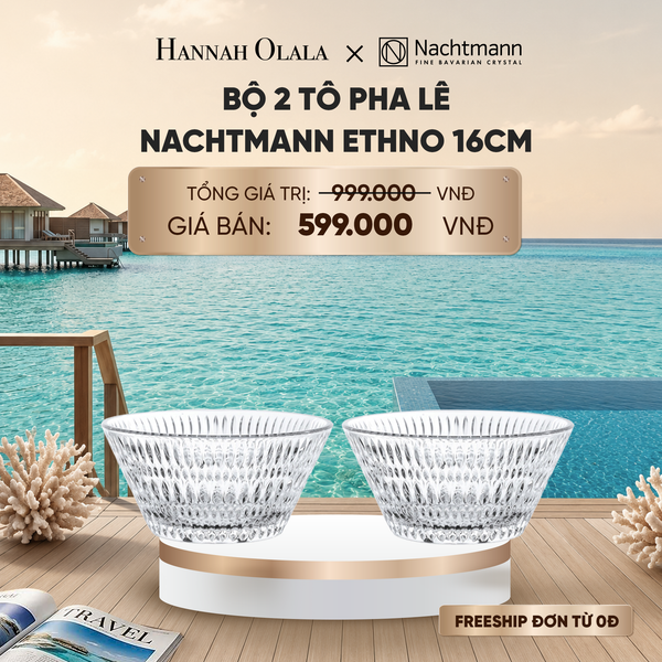  BỘ 2 TÔ PHA LÊ NACHTMANN ETHNO 16CM_ D1542 