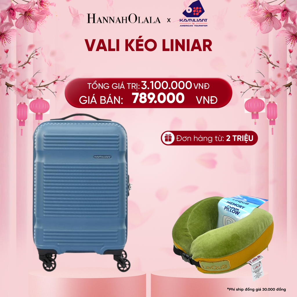  DEAL22: VALI KÉO LINIAR SIZE CABIN 