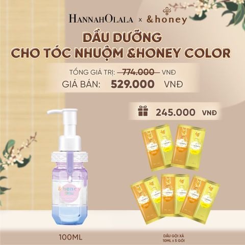  DẦU DƯỠNG CHO TÓC NHUỘM &HONEY COLOR - A393 