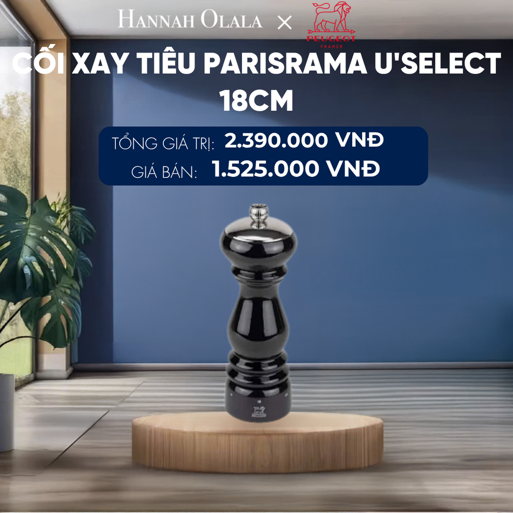  CỐI XAY TIÊU PARISRAMA U'SELECT 18CM 