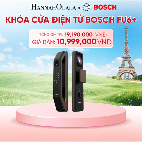  [MỚI] KHÓA CỬA ĐIỆN TỬ BOSCH FU6+ - B225 