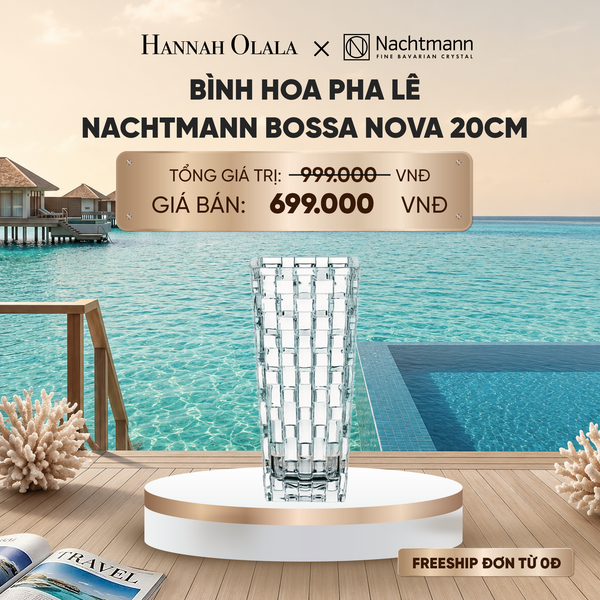  BÌNH HOA PHA LÊ NACHTMANN BOSSA NOVA 20CM_ D1956 