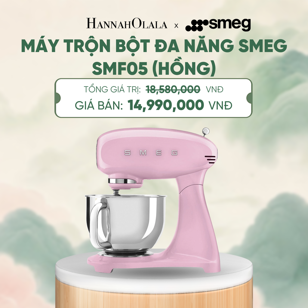  MÁY TRỘN BỘT ĐA NĂNG SMEG SMF05 - A1880 