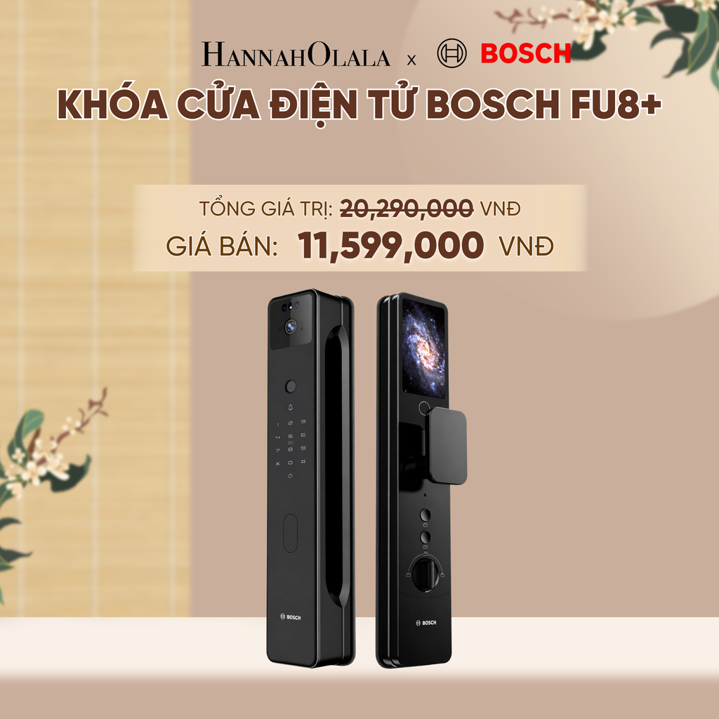  KHÓA CỬA ĐIỆN TỬ BOSCH FU8+ - A1322 