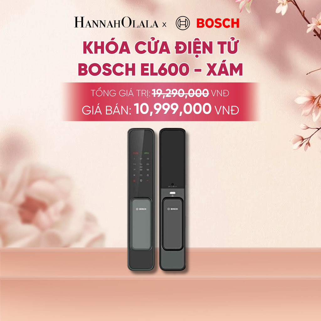  KHÓA CỬA ĐIỆN TỬ BOSCH EL600 - A681 