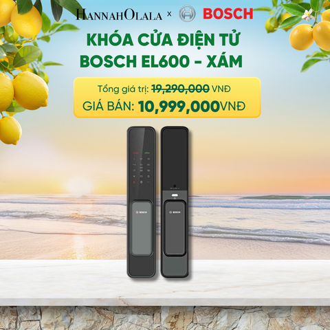  KHÓA CỬA ĐIỆN TỬ BOSCH EL600 - A2400 