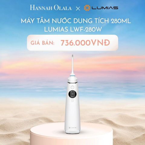  C605_DEAL 26: MÁY TĂM NƯỚC DUNG TÍCH 280ML LUMIAS LWF-280W 