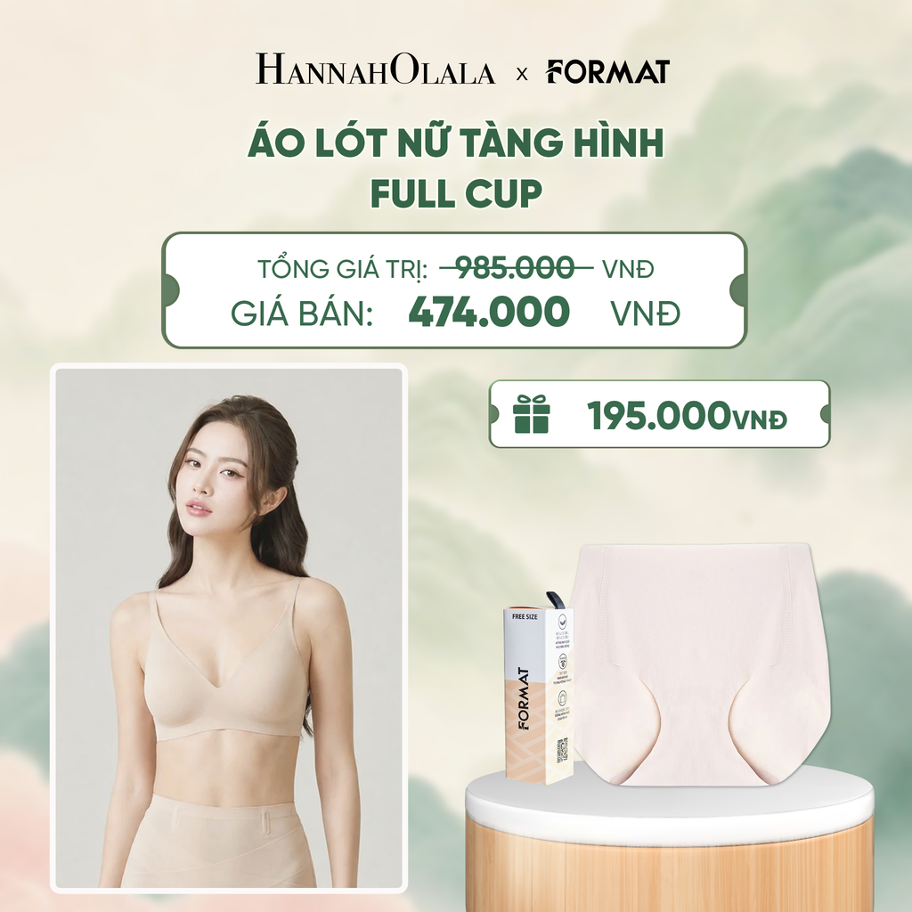  NỮ/ ÁO LÓT TÀNG HÌNH FORMAT - 10005917 - DEAL 10 - A931 