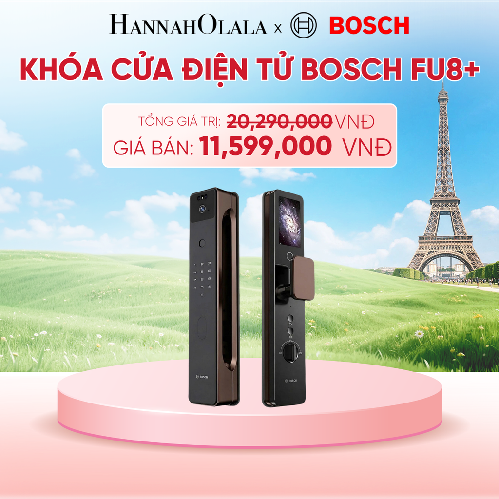  KHÓA CỬA ĐIỆN TỬ BOSCH FU8+ - B227 