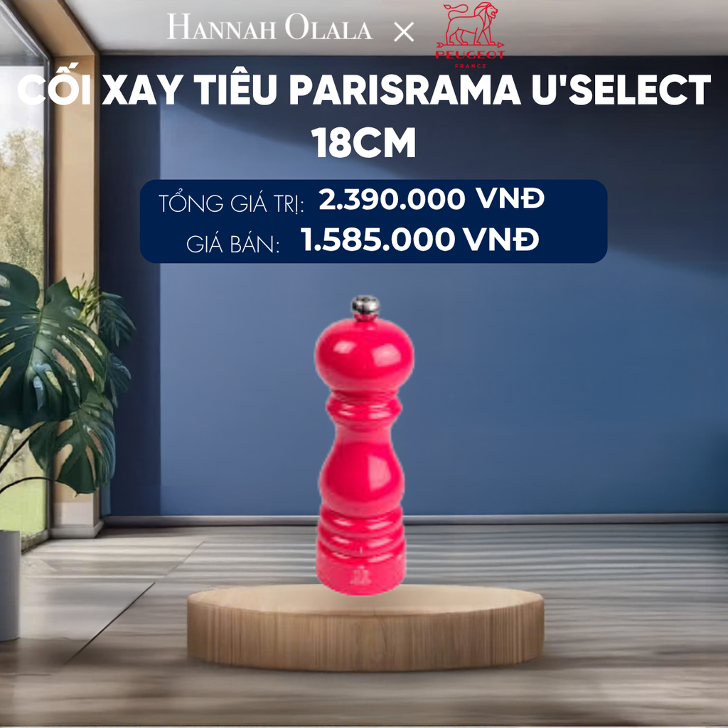  CỐI XAY TIÊU PARISRAMA U'SELECT 18CM 