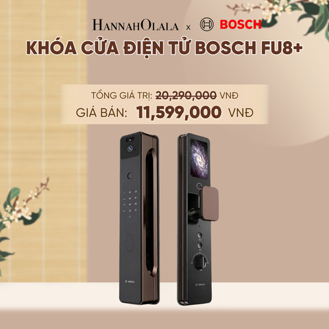  KHÓA CỬA ĐIỆN TỬ BOSCH FU8+ - A1322 