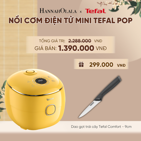  NỒI CƠM ĐIỆN TỬ MINI TEFAL POP - A652 