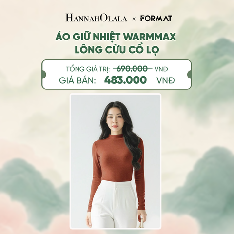  NỮ/ÁO GIỮ NHIỆT WARMMAX LÔNG CỪU FORMAT - 10000026 - DEAL 1 - A857 