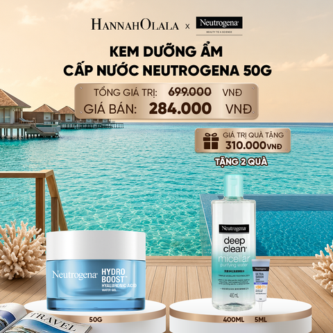  KEM DƯỠNG ẨM CẤP NƯỚC NEUTROGENA HYDRO BOOST WATER GEL 50G 