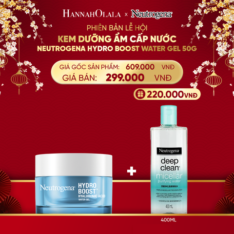  A1785_DEAL 1: KEM DƯỠNG ẨM CẤP NƯỚC NEUTROGENA HYDRO BOOST WATER GEL 50G 
