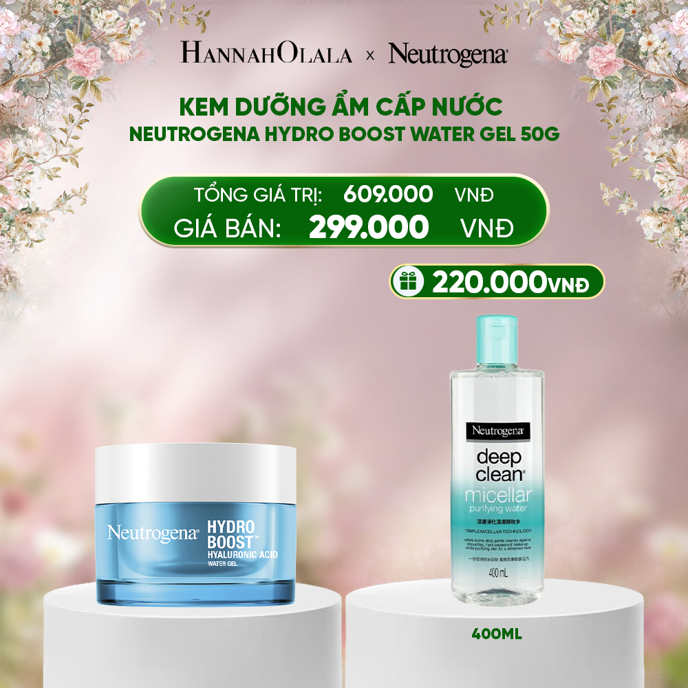  DEAL 1: KEM DƯỠNG ẨM CẤP NƯỚC NEUTROGENA HYDRO BOOST WATER GEL 50G 