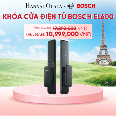  KHÓA CỬA ĐIỆN TỬ BOSCH EL600 - B229 
