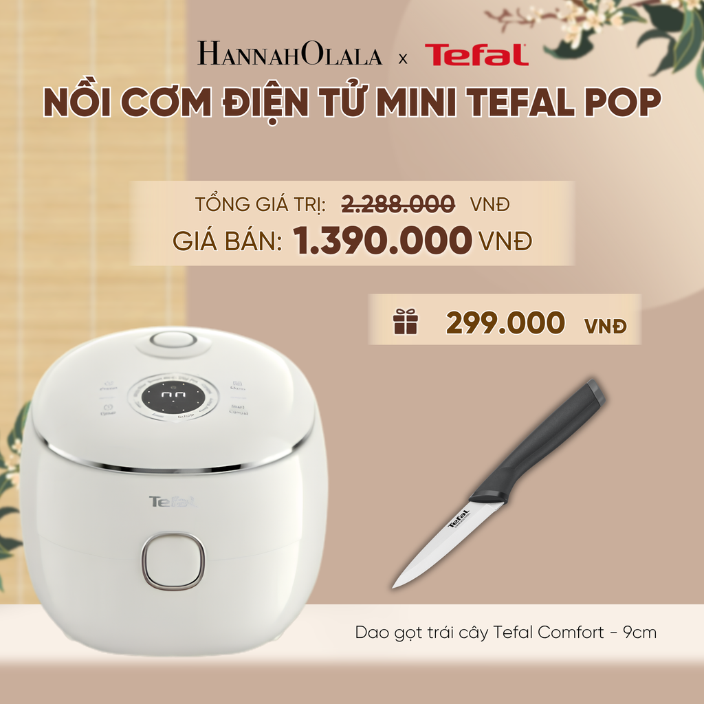  NỒI CƠM ĐIỆN TỬ MINI TEFAL POP - A652 