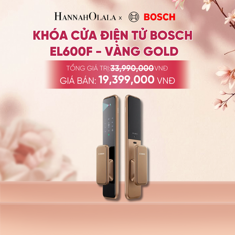  KHÓA CỬA ĐIỆN TỬ BOSCH EL600F - A1685 