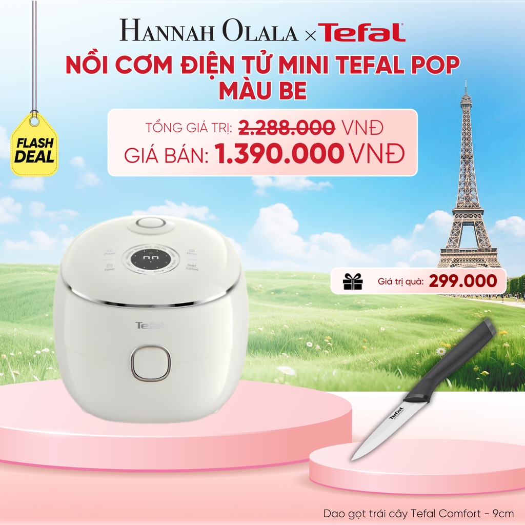  NỒI CƠM ĐIỆN TỬ MINI TEFAL POP - B283 