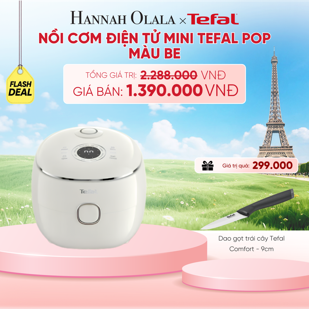  NỒI CƠM ĐIỆN TỬ MINI TEFAL POP - B283 